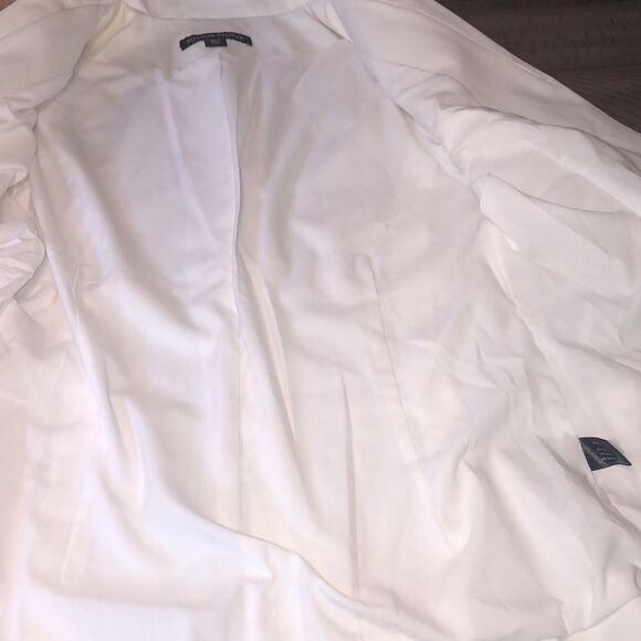 BP Crisp look 👀 Stretch spandex cotton jacket Pockets Bright White Xtra buttons - Picture 15 of 17